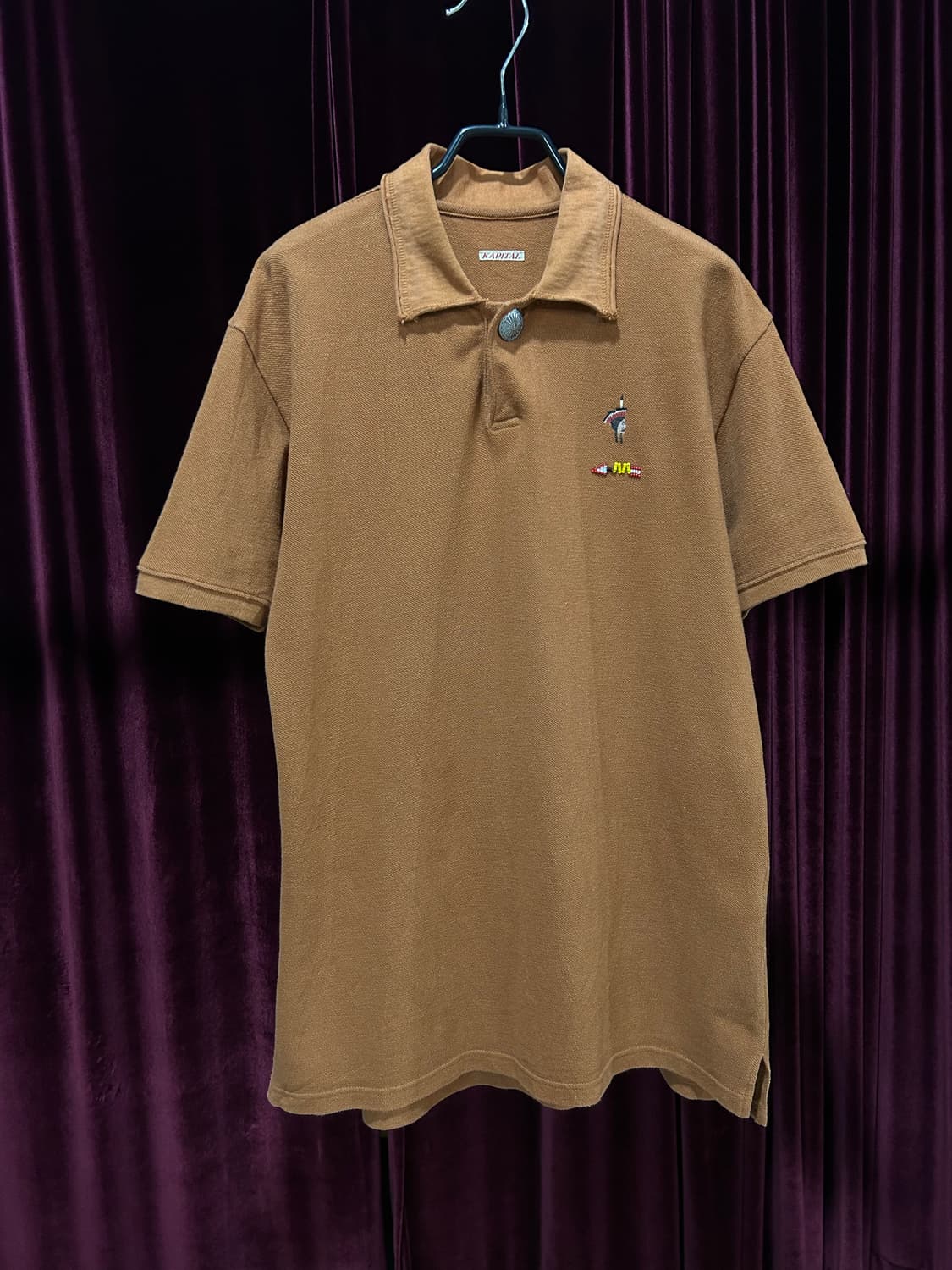 KAPITAL 캐피탈 Indian pique half shirt 상품이미지2