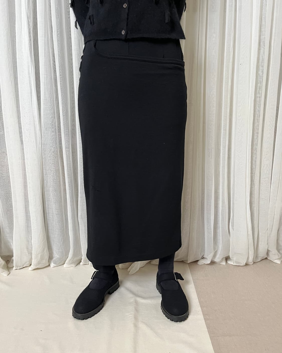 80s 꼼데가르송 랩 스커트 팬츠 Comme des garcons 상품이미지8