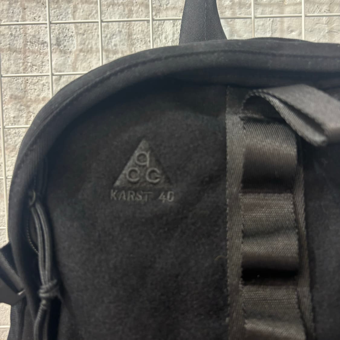 나이키 ACG 카스트 40 올 블랙 백팩 OS 상품이미지5