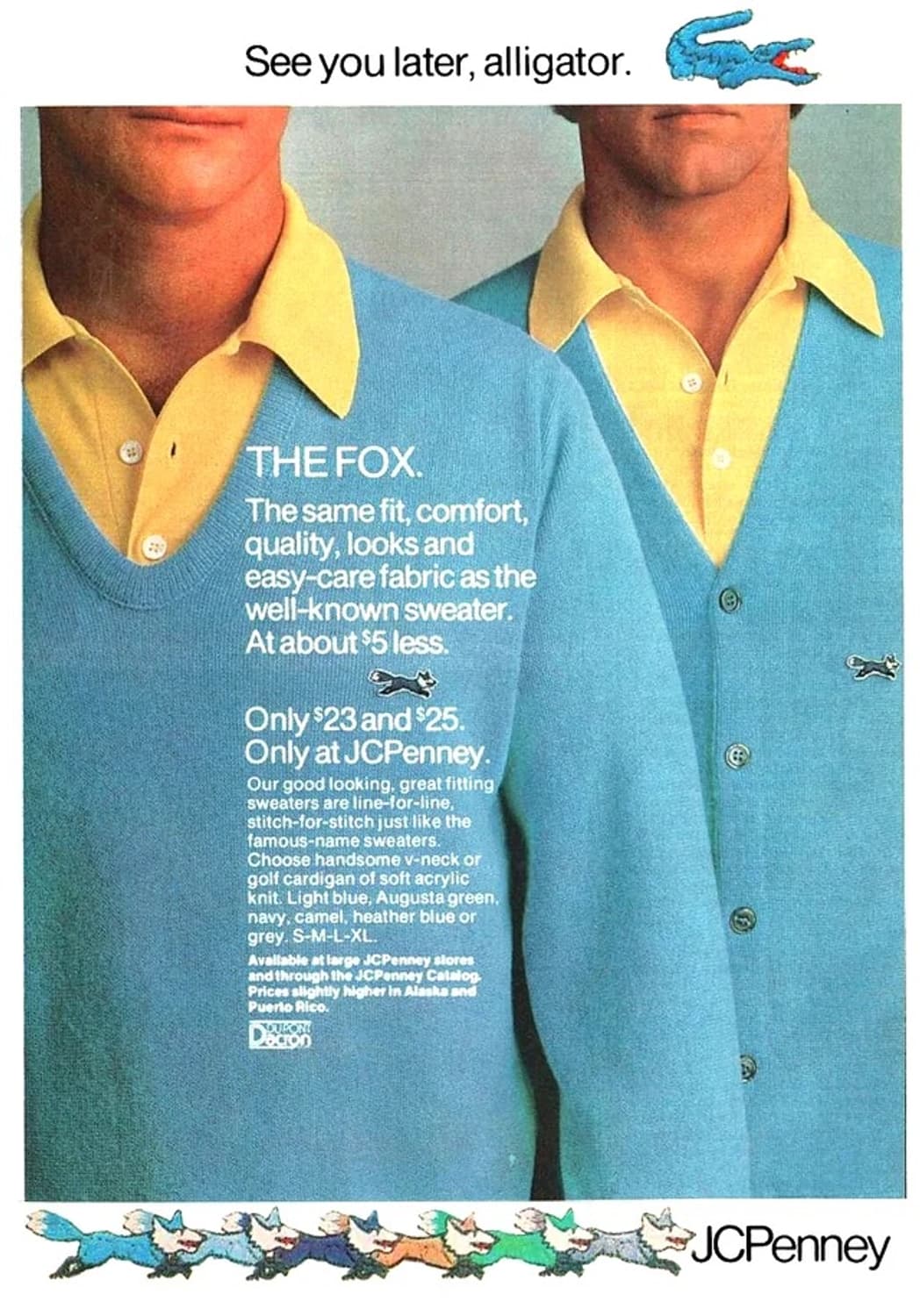 80s JC Penny Fox Collection Sweater 상품이미지3