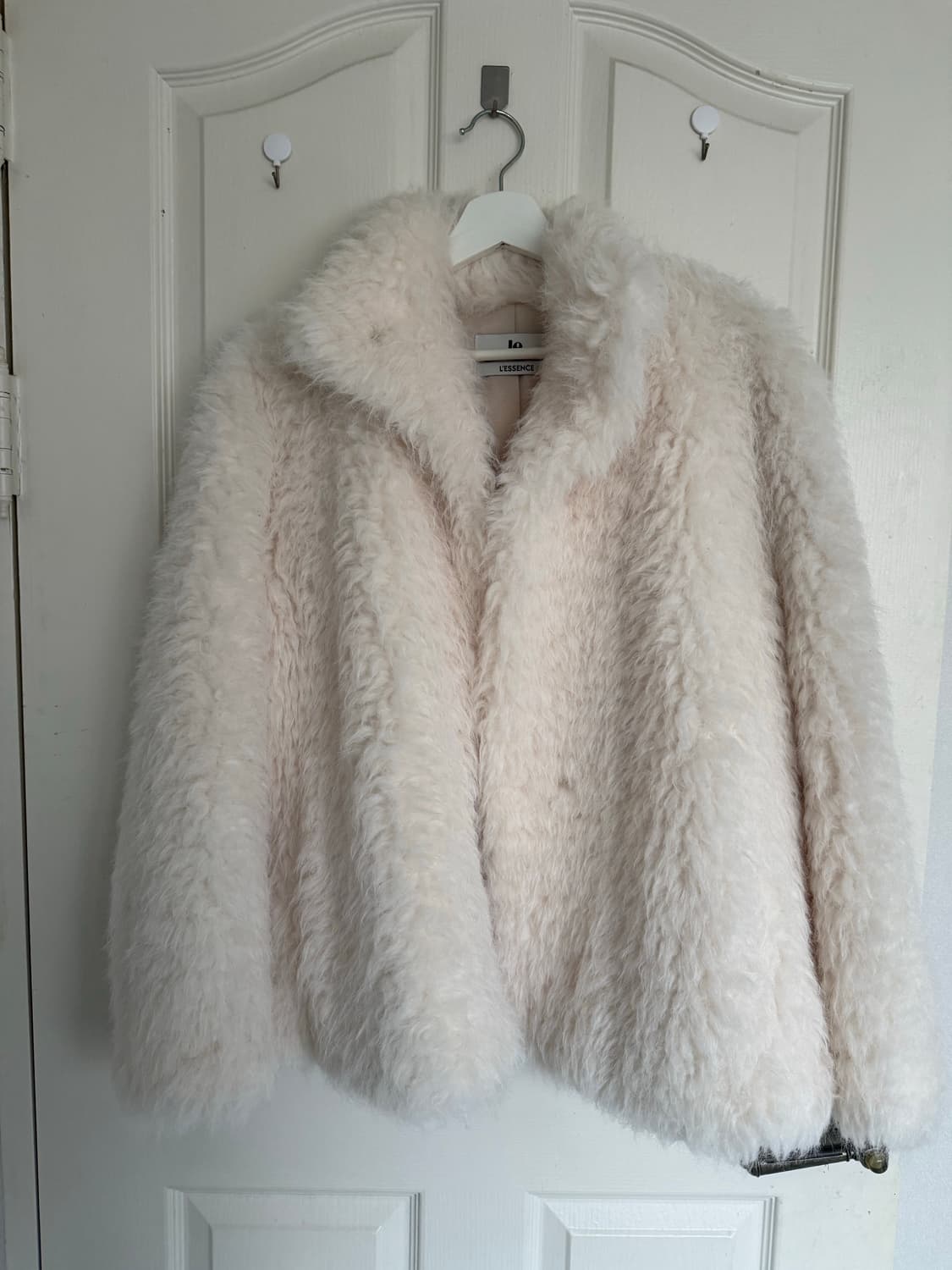 르 아이보리 퍼 자켓 상품이미지1