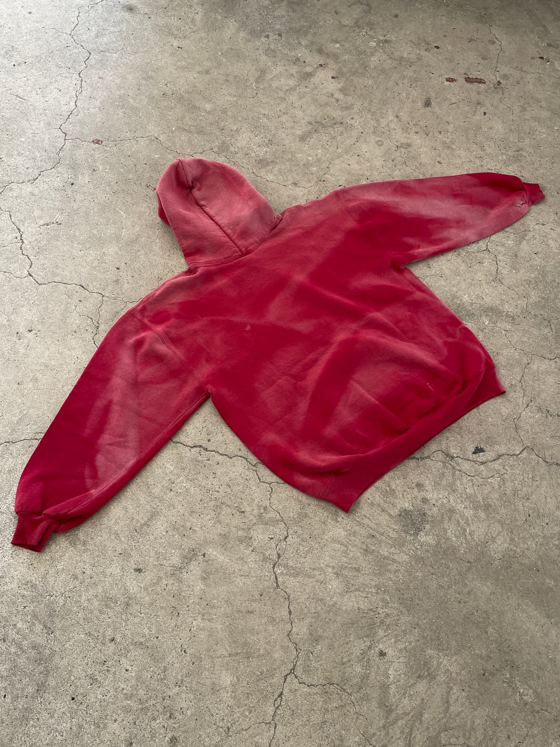 90s Russell Faded Red Hoodie(USA Made) 상품이미지5