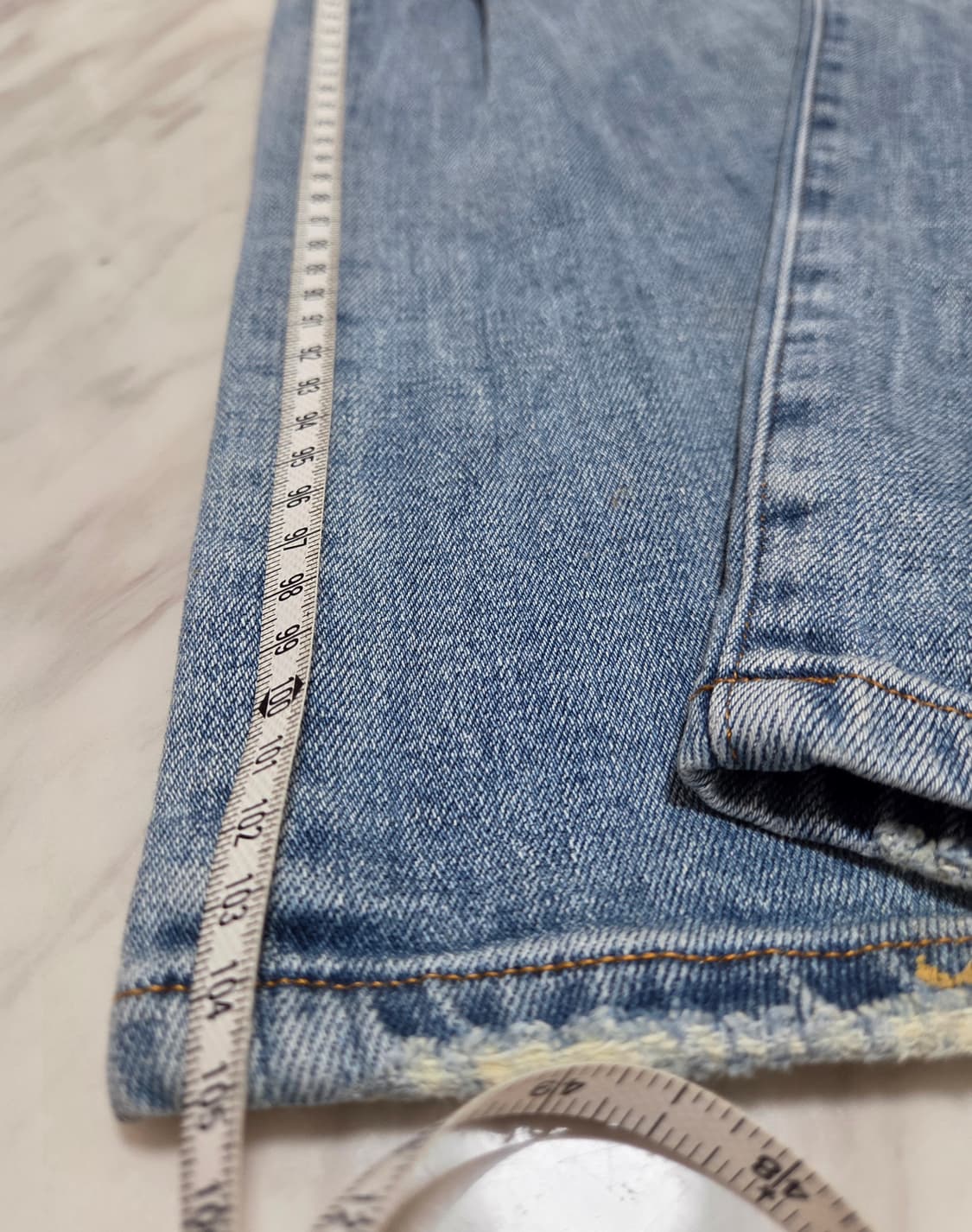 생로랑 디스트로이드 데님팬츠  상품이미지6