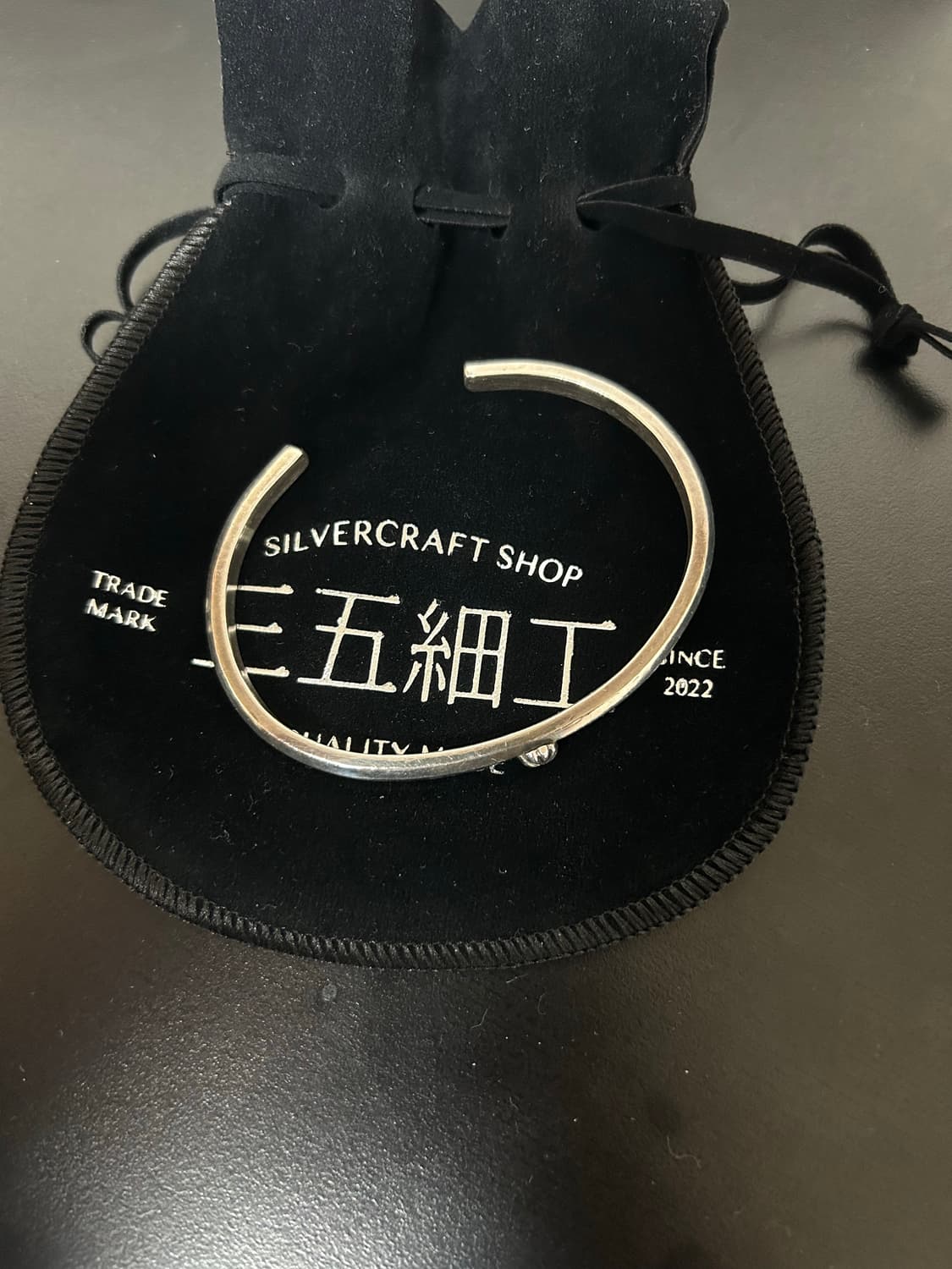 삼오세공 콘쵸 실버 커프(뱅글) 상품이미지1