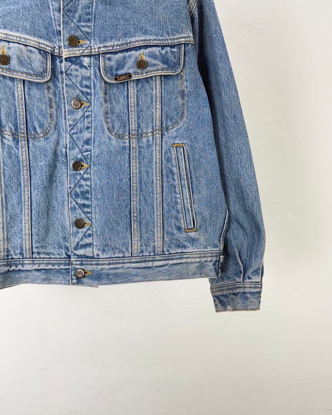 리 90s 라이트 블루 타입 3 데님 자켓 상품이미지5