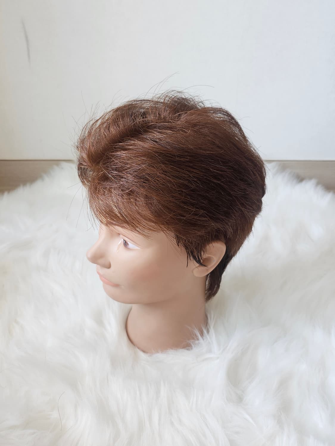 미용 커트 연습용 통가발 3개 / 앞머리 길이 있음(20cm) 상품이미지6