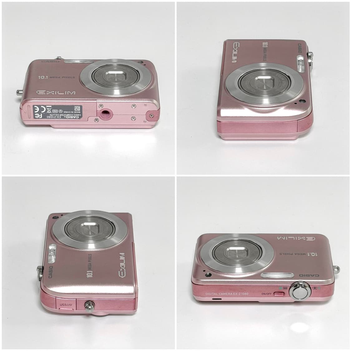 카시오 엑슬림 Z1080 베이비핑크 빈티지디카 상품이미지4
