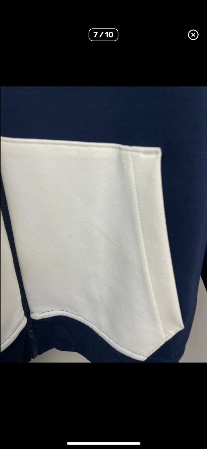 폴로랄프로렌 네이비 블루 배색 후드집업 A3212 상품이미지7