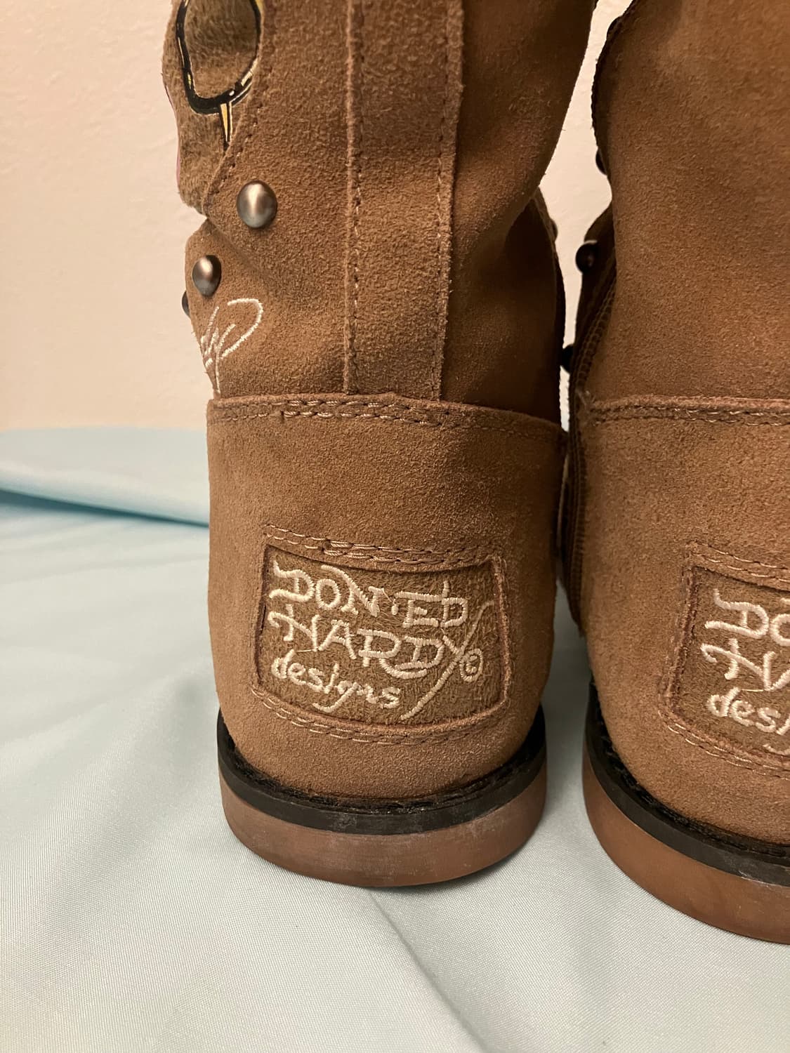 에드하디 어그부츠 퍼부츠 스웨이드부츠 y2k 00s 상품이미지6