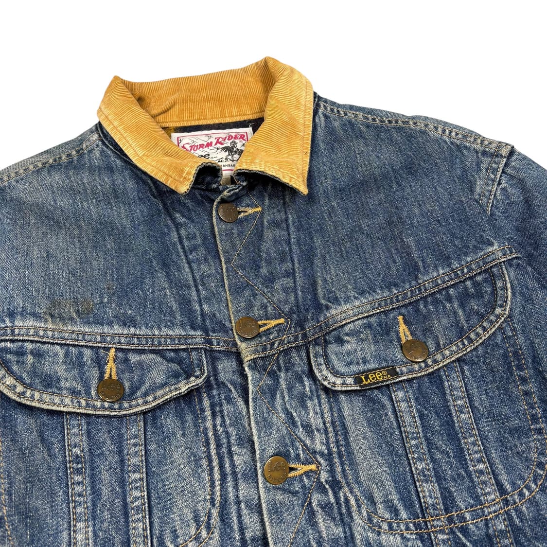 리 90‘s 스톰라이너 넥 코듀로이 트러커 자켓 상품이미지2