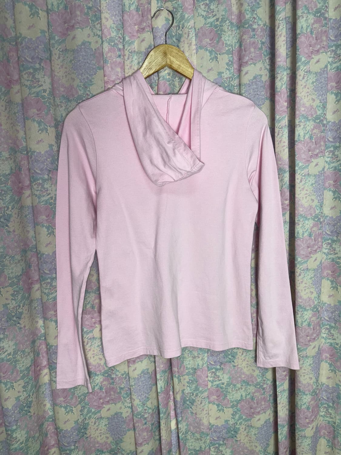 이스트보이 핑크 후드 티셔츠 상품이미지8