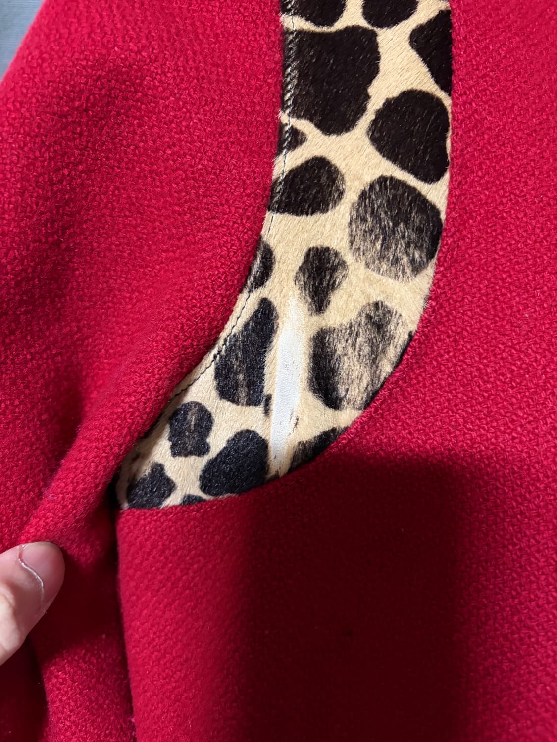 생로랑 레오파드 테디자켓 44 상품이미지3