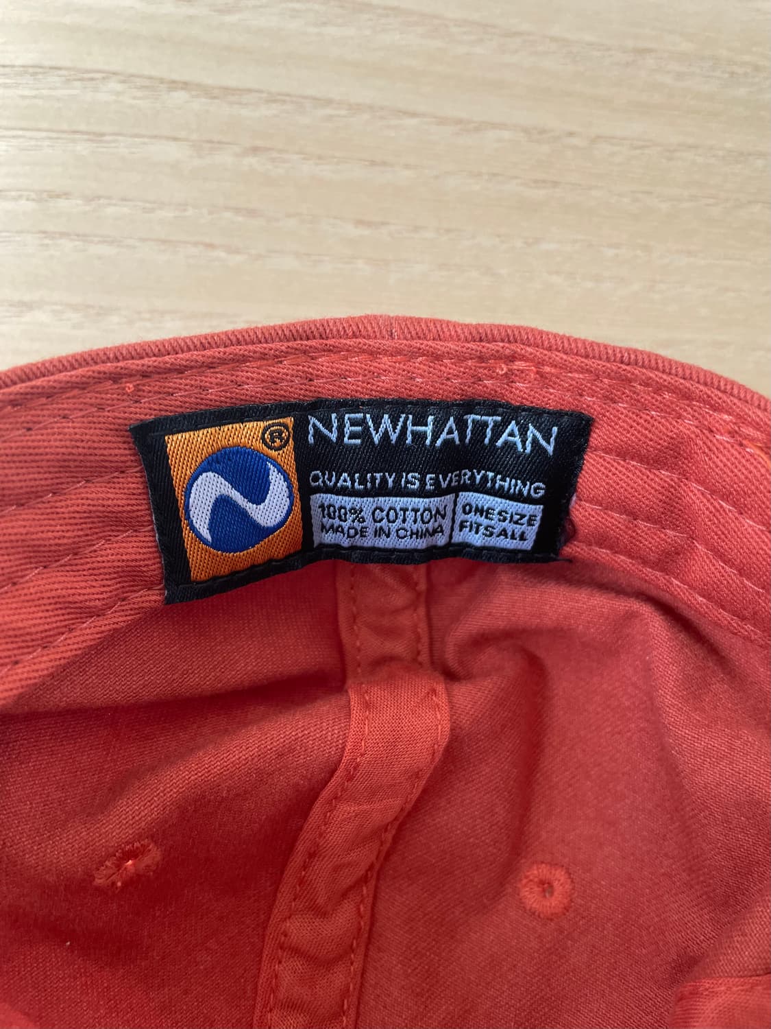 The childhood home 더차일드후드홈 딥오렌지 볼캡 상품이미지5