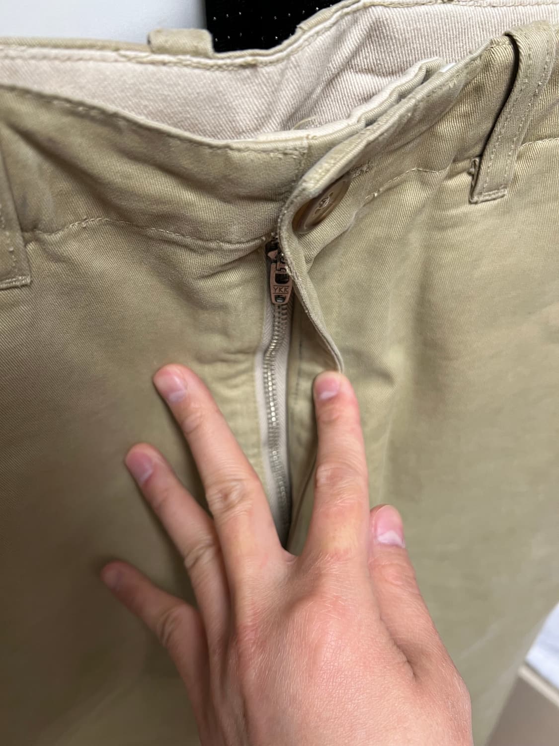 퍼렌 베이지 치노팬츠 상품이미지4