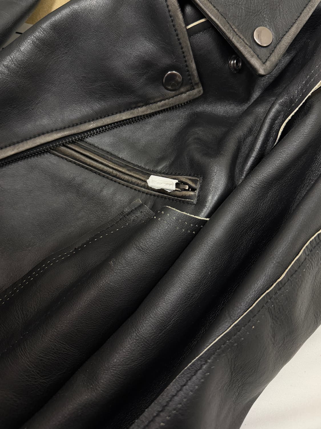 마르지엘라 H&m 아카이브 레더자켓 상품이미지6