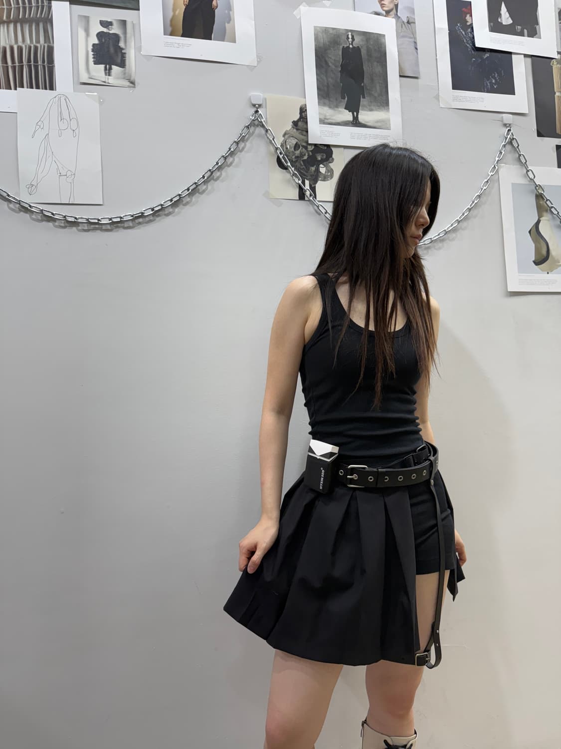 혜인서 센스 익스클루시브 스모커벨트&스커트 세트 상품이미지7