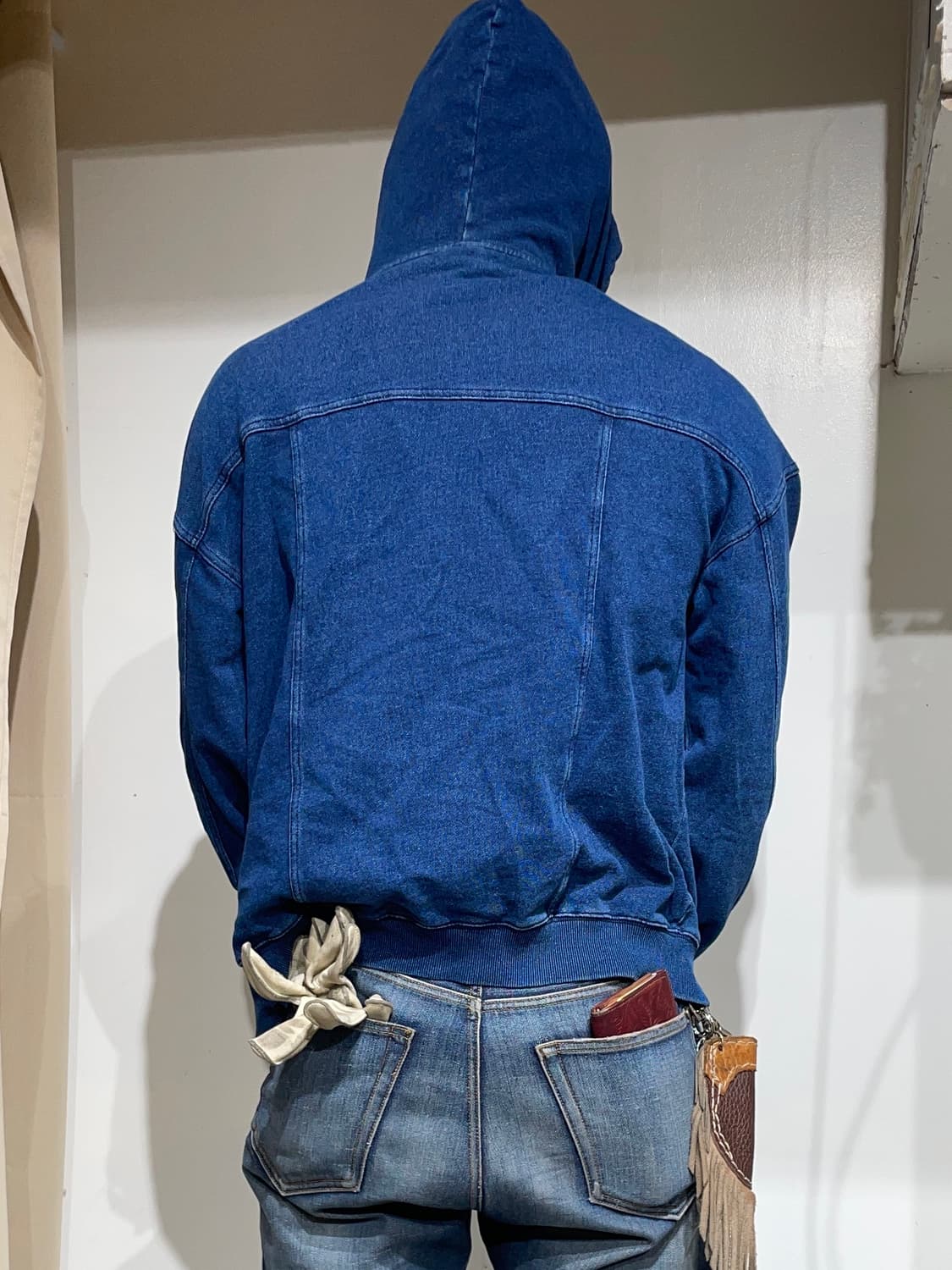 travel 피그먼트 워싱 투웨이 후드집업  상품이미지3