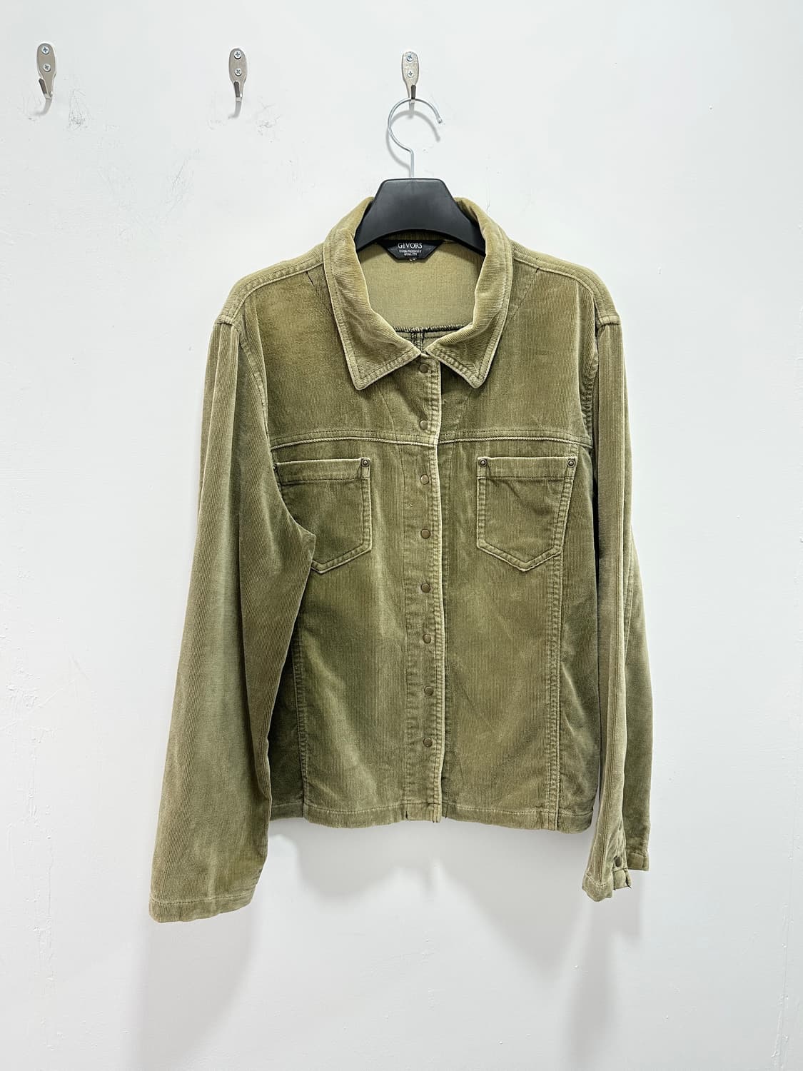 Corduroy buttoned crop jacket 상품이미지4