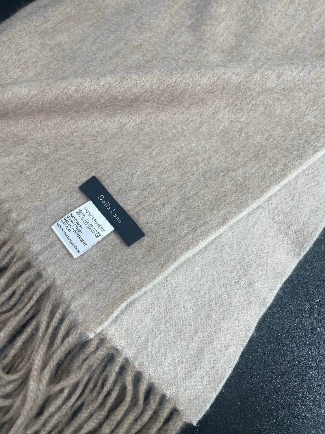 DELLA LANA 델라라나 캐시미어100% 머플러 목도리 상품이미지8