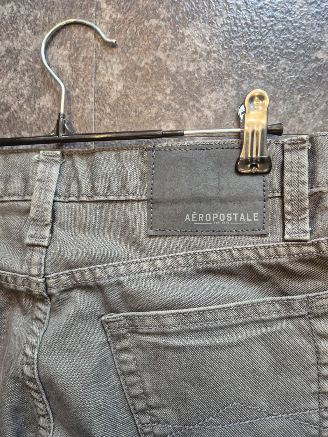 27인치 에어로포스테일 면바지 새상품 아메카지 워싱 빈티지 상품이미지6