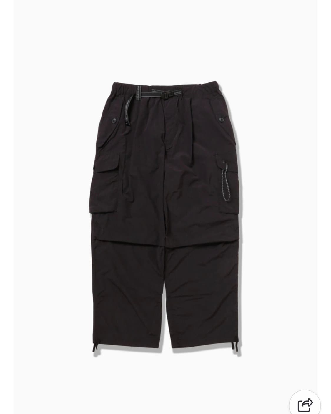 앤드원더  oversized cargo pants 블랙 L 상품이미지1
