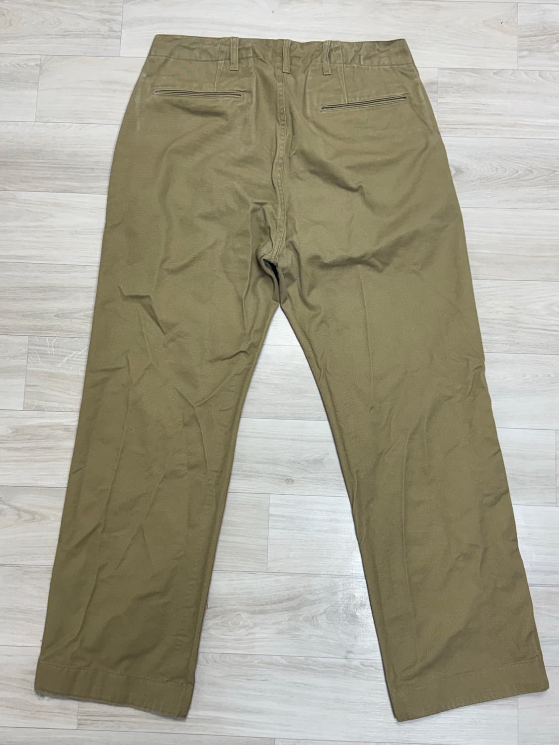 [아웃스탠딩] OFFICER CHINO PANTS_KHAKI 상품이미지6