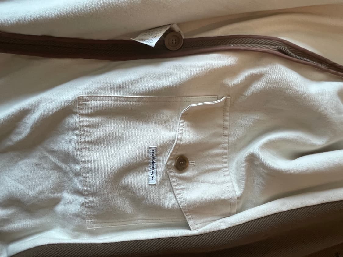 이스트하버서플러스 더블 코트 (이탈리아 생산) 상품이미지3