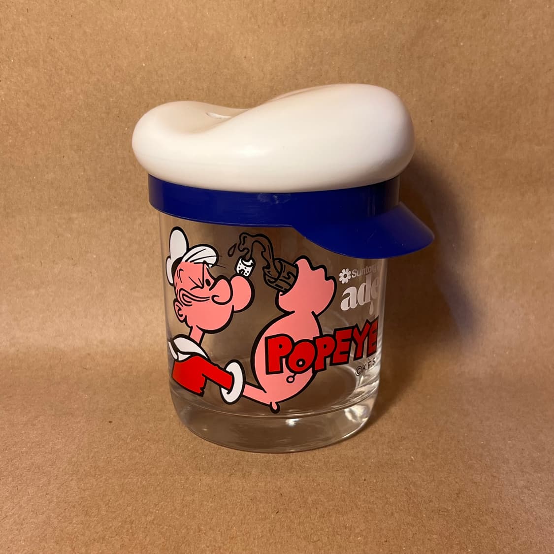 Suntory ade × Popeye 유리컵 상품이미지1