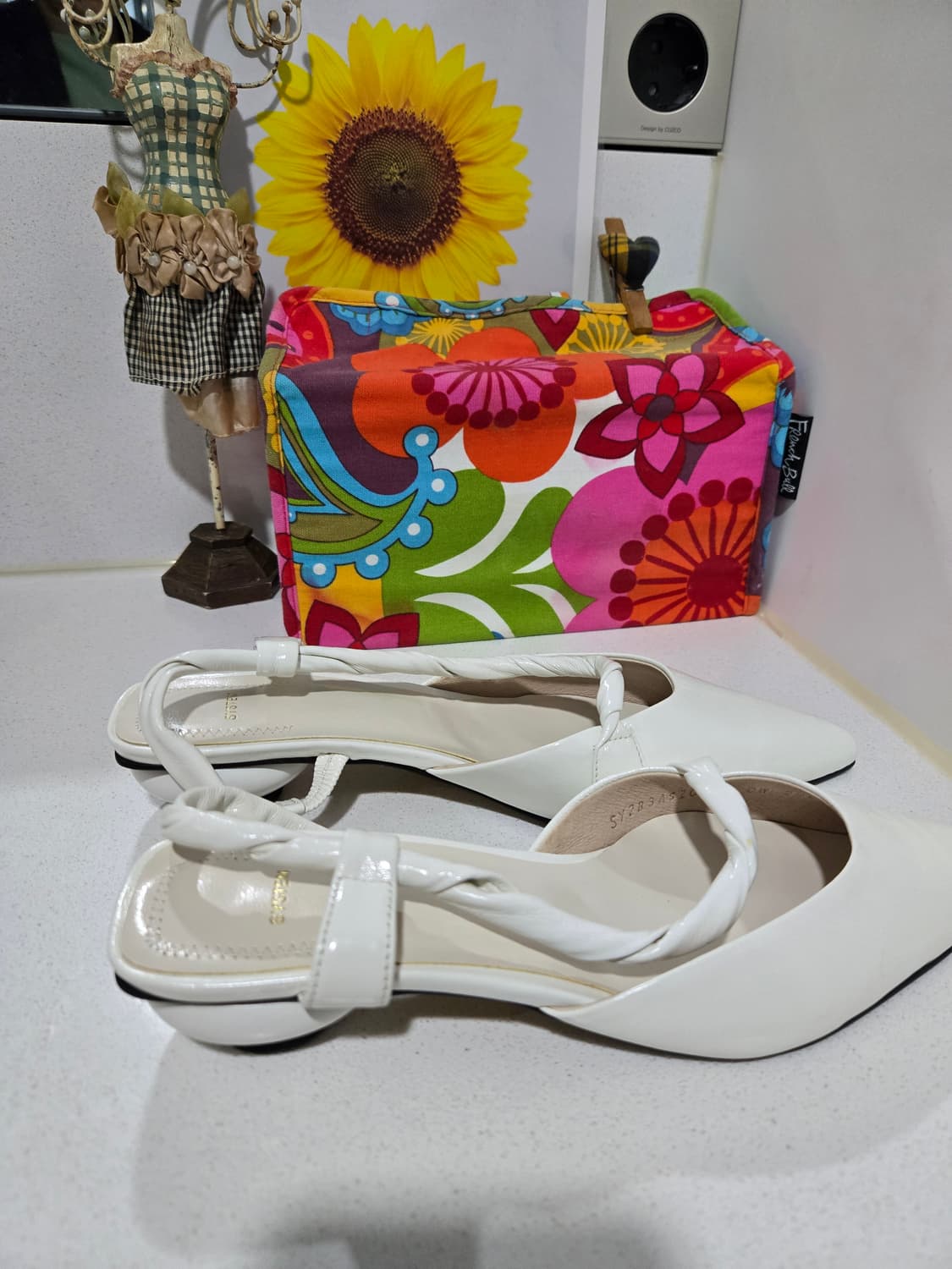 SYSTEM  슬링백 힐 240 새상품 상품이미지3