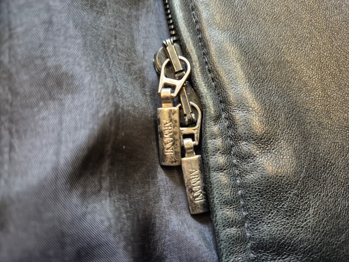 00s Armani collezioni 양가죽 자켓 상품이미지7