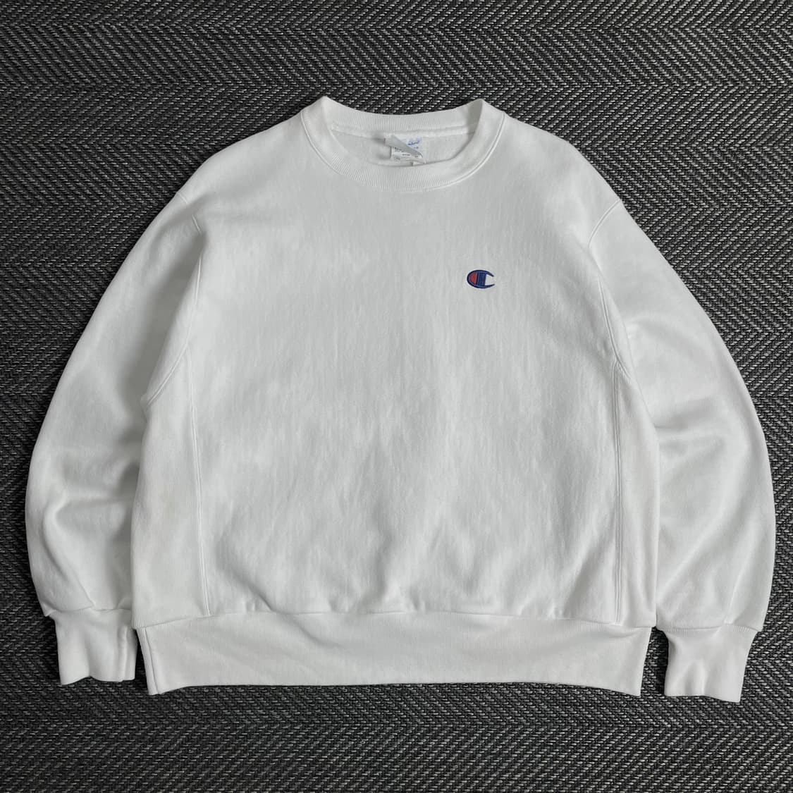 챔피온 리버스위브 미니멀 스웻 셔츠 화이트y 2871 상품이미지2