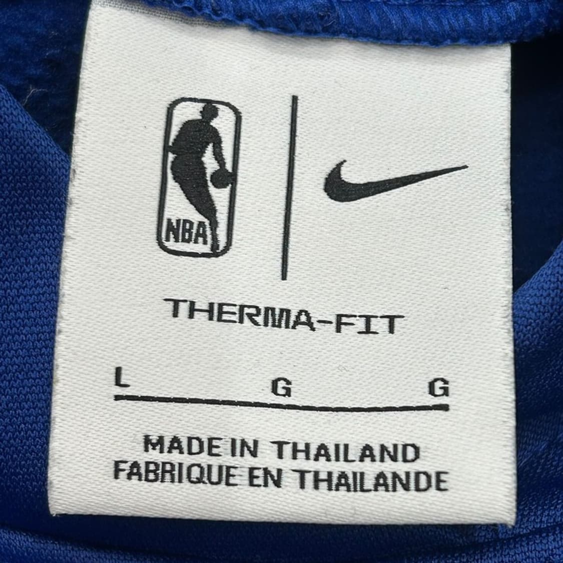 나이키 골든 스테이트 스타팅5 풀오버 후디 L 상품이미지6