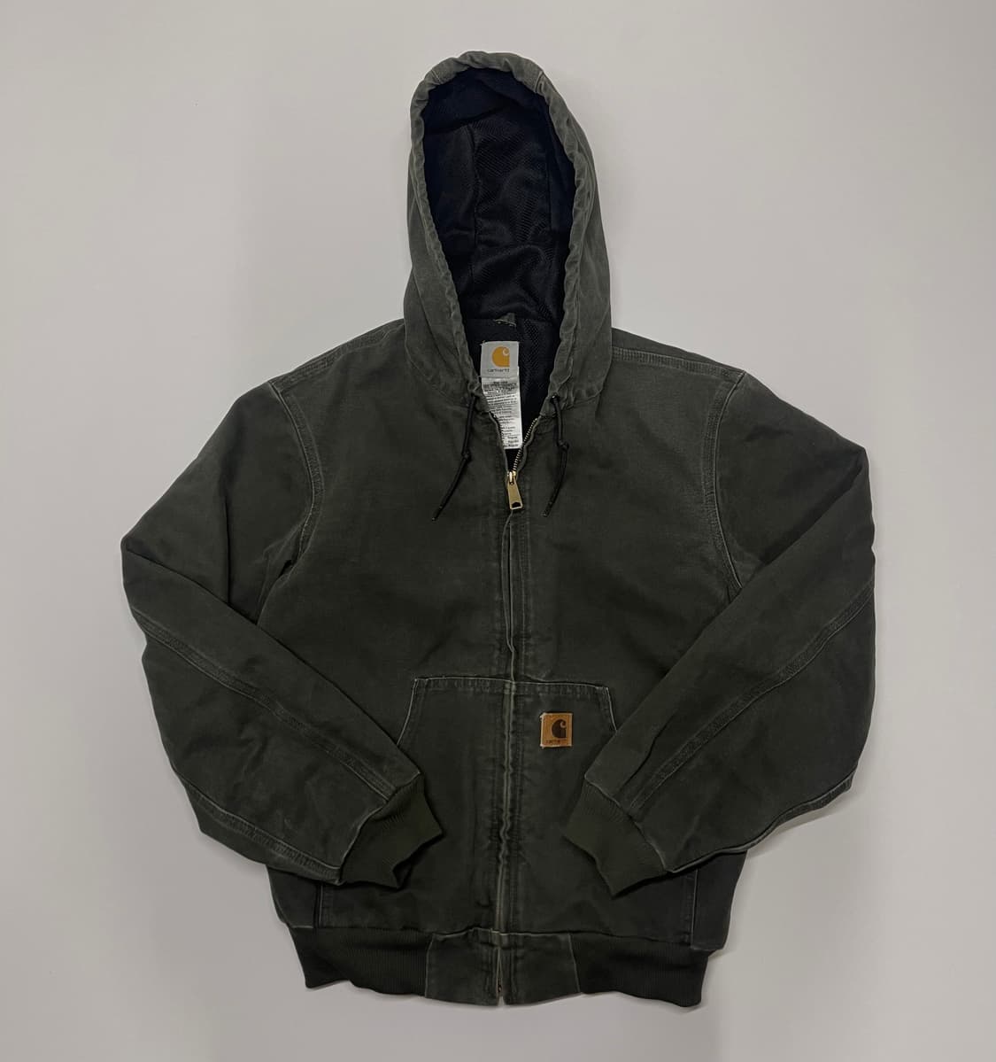 칼하트 액티브 후드 자켓 모스 그린 S (2005) 상품이미지7