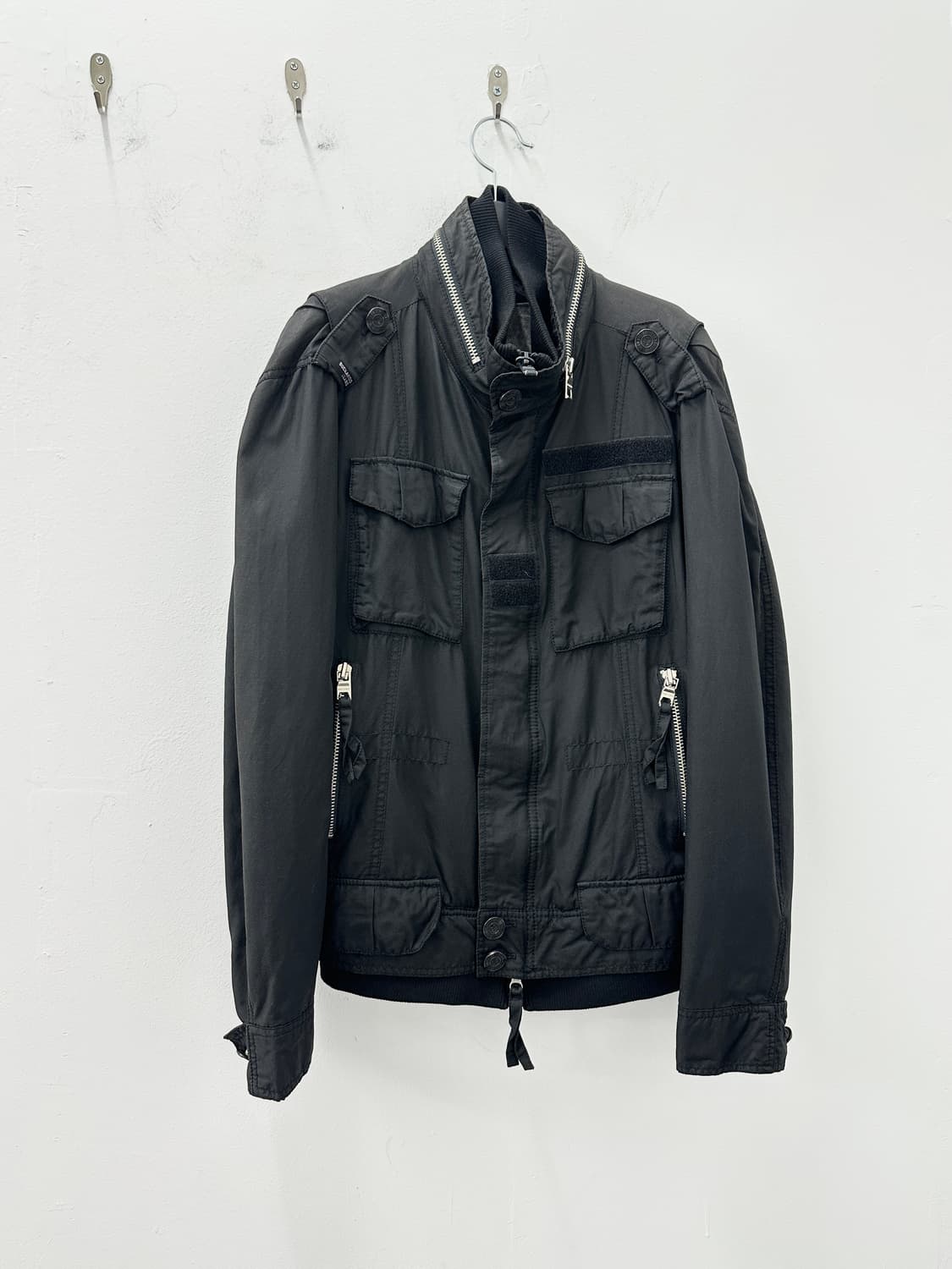 Buckaroo grunge fake layered bomber jack 상품이미지5