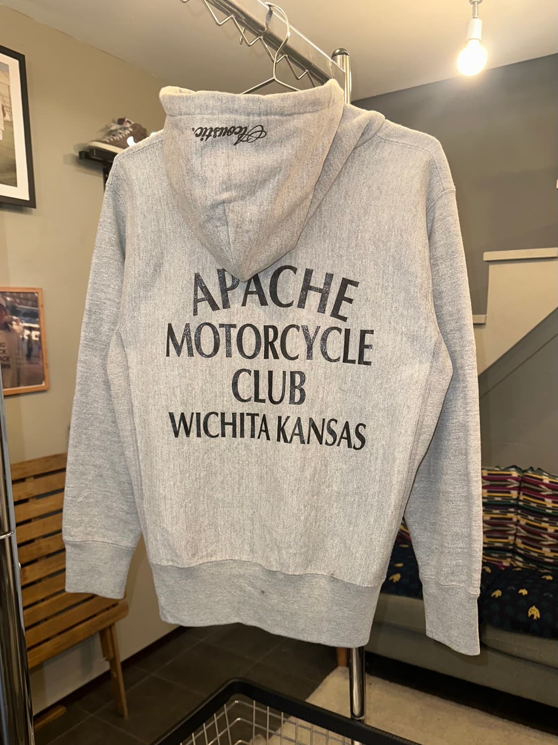 Acoustic Apace Bike reverse hood zip-up 상품이미지6