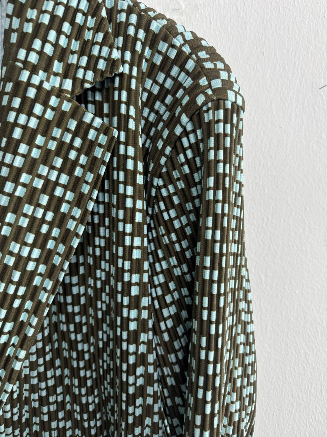 옴므플리세 베이직 자켓 Khaki & Blue Cedar 3 상품이미지3