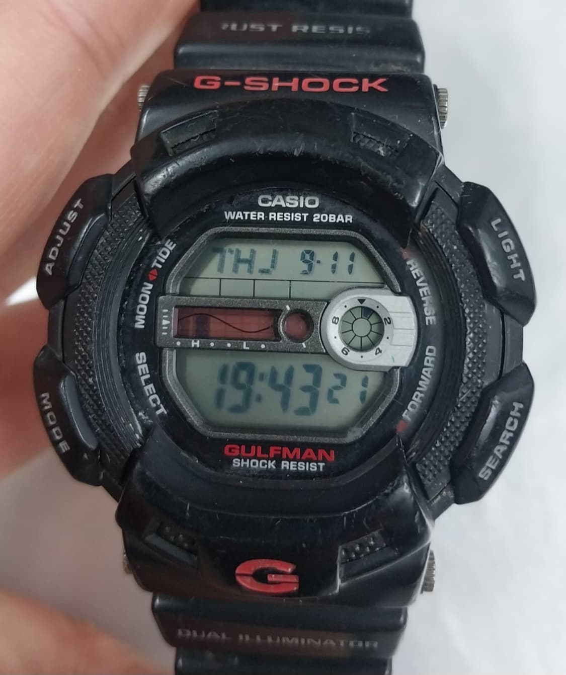 카시오 지샥 걸프맨 상품이미지1