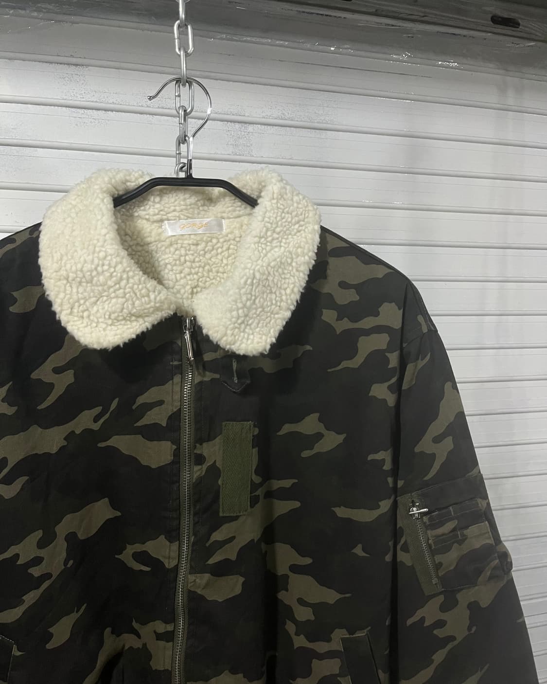 gorge camo boa bomber jacket 상품이미지6