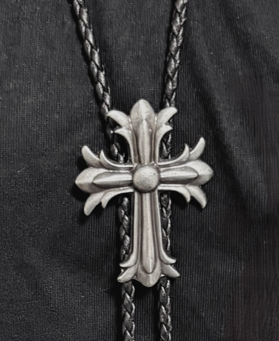 크롬하츠깔 공겜여주 핀터깔 무드 체인소맨 레제 포인트 레이어드 목걸이  상품이미지2