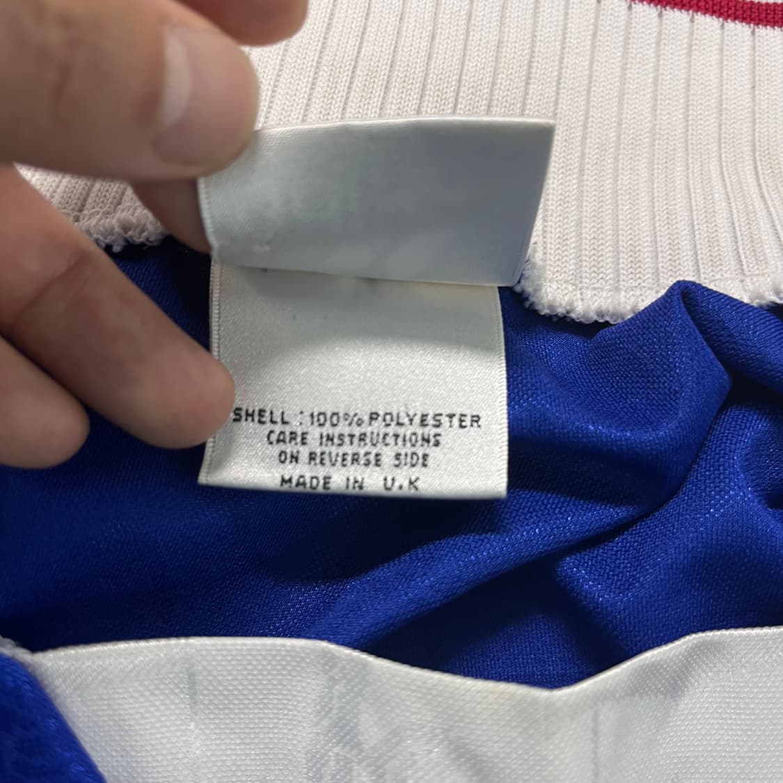 [UK MADE]아디다스 프랑스 96/98 국대 유니폼 반팔 져지 105 상품이미지5