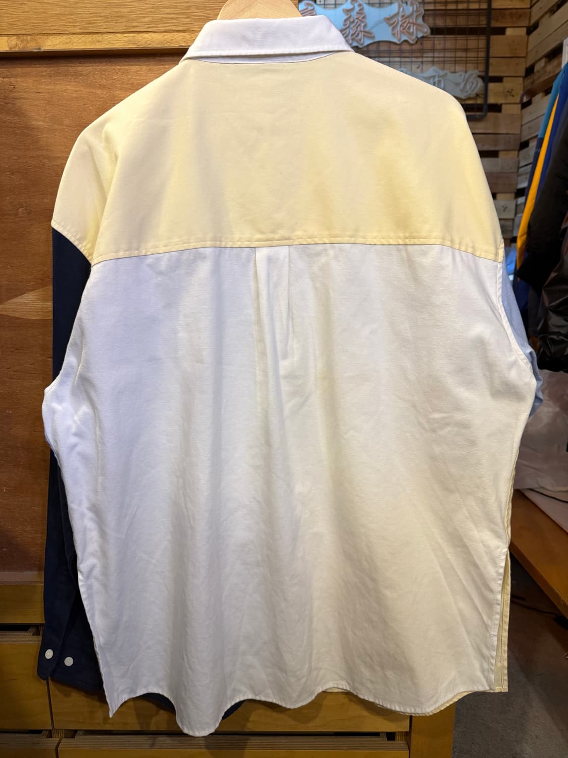 로맨틱크라운 컬러 믹스 코튼 셔츠 상품이미지4