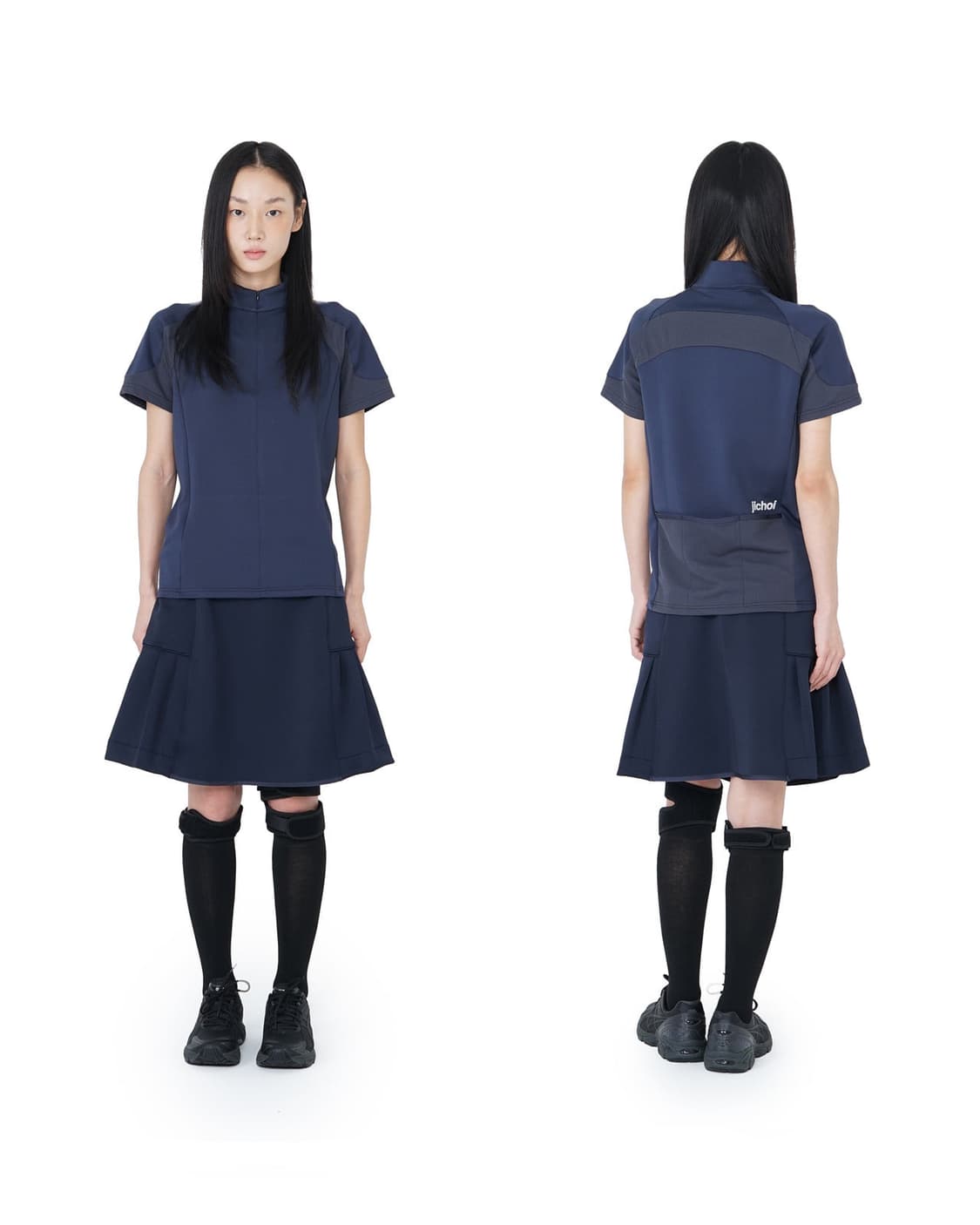 지초이 ss26 트레이너 하프집업 2사이즈 상품이미지1