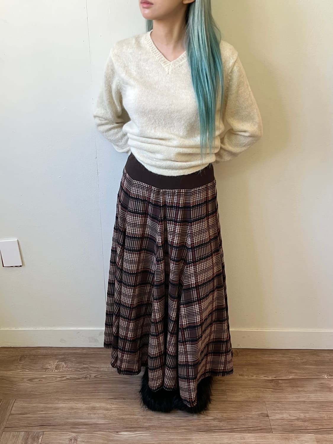 MORGAN 크림 터틀넥 상품이미지7