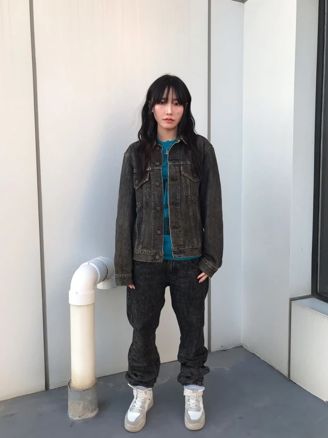 90s Levi's 70505 Gothic Denim Jacket 상품이미지2