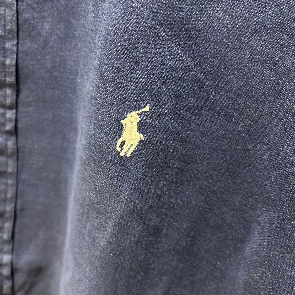 Polo Ralph Lauren Navy Linen Shirts 상품이미지5