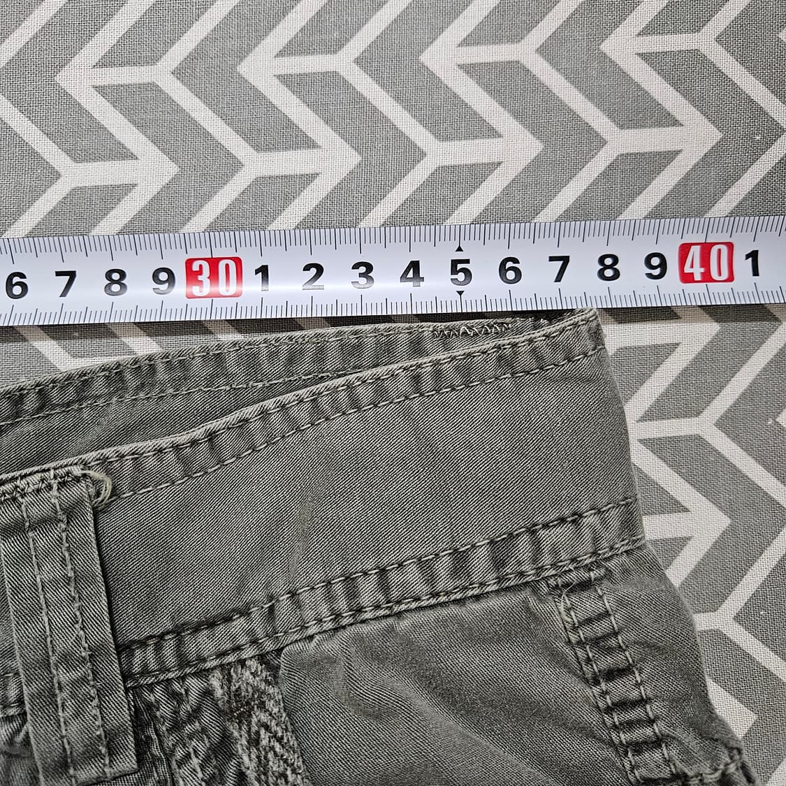 30 빈티지 Y2K 카고 카키 버뮤다팬츠 상품이미지5