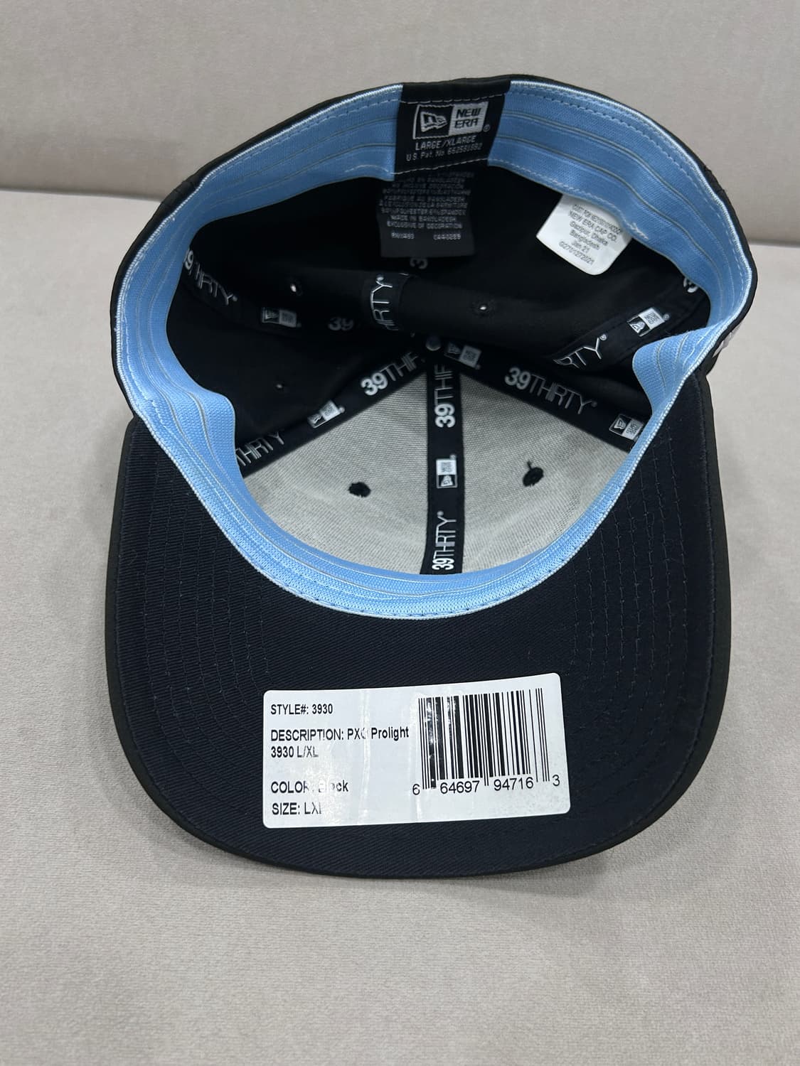 새상품 PXG 프로라이트 블랙 볼캡 L/XL  뉴에라 상품이미지7