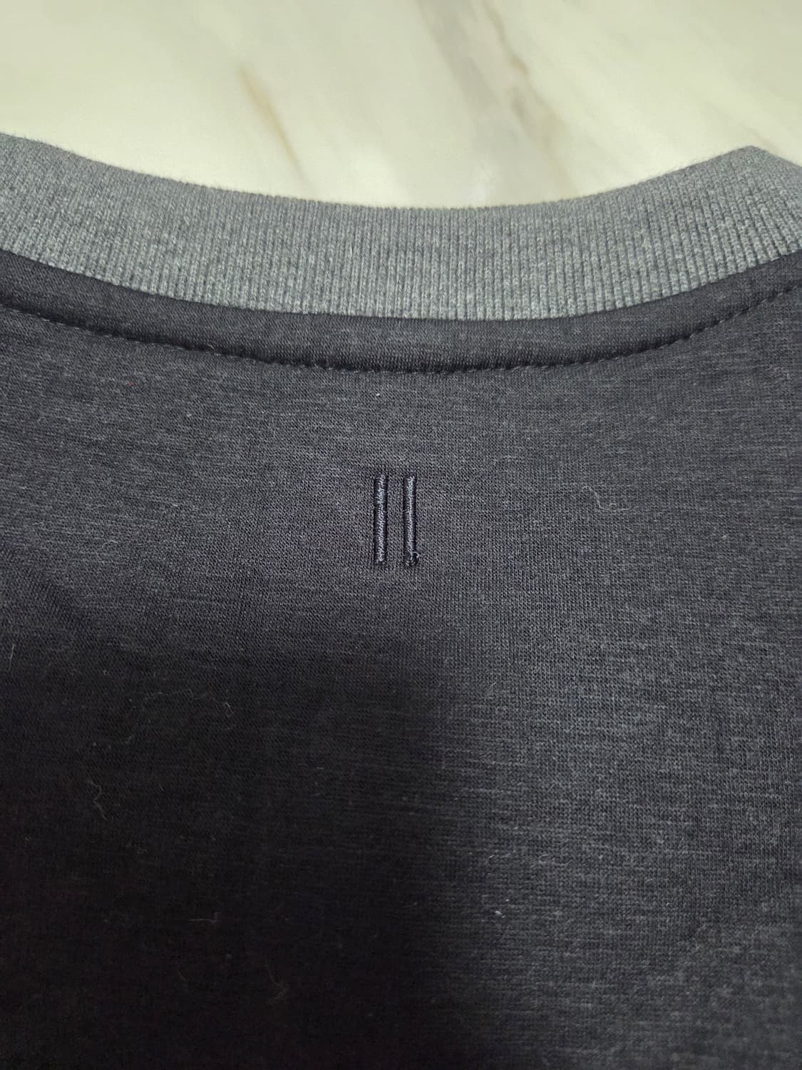 닐바렛 사이드 지퍼 네오프렌 맨투맨 상품이미지6