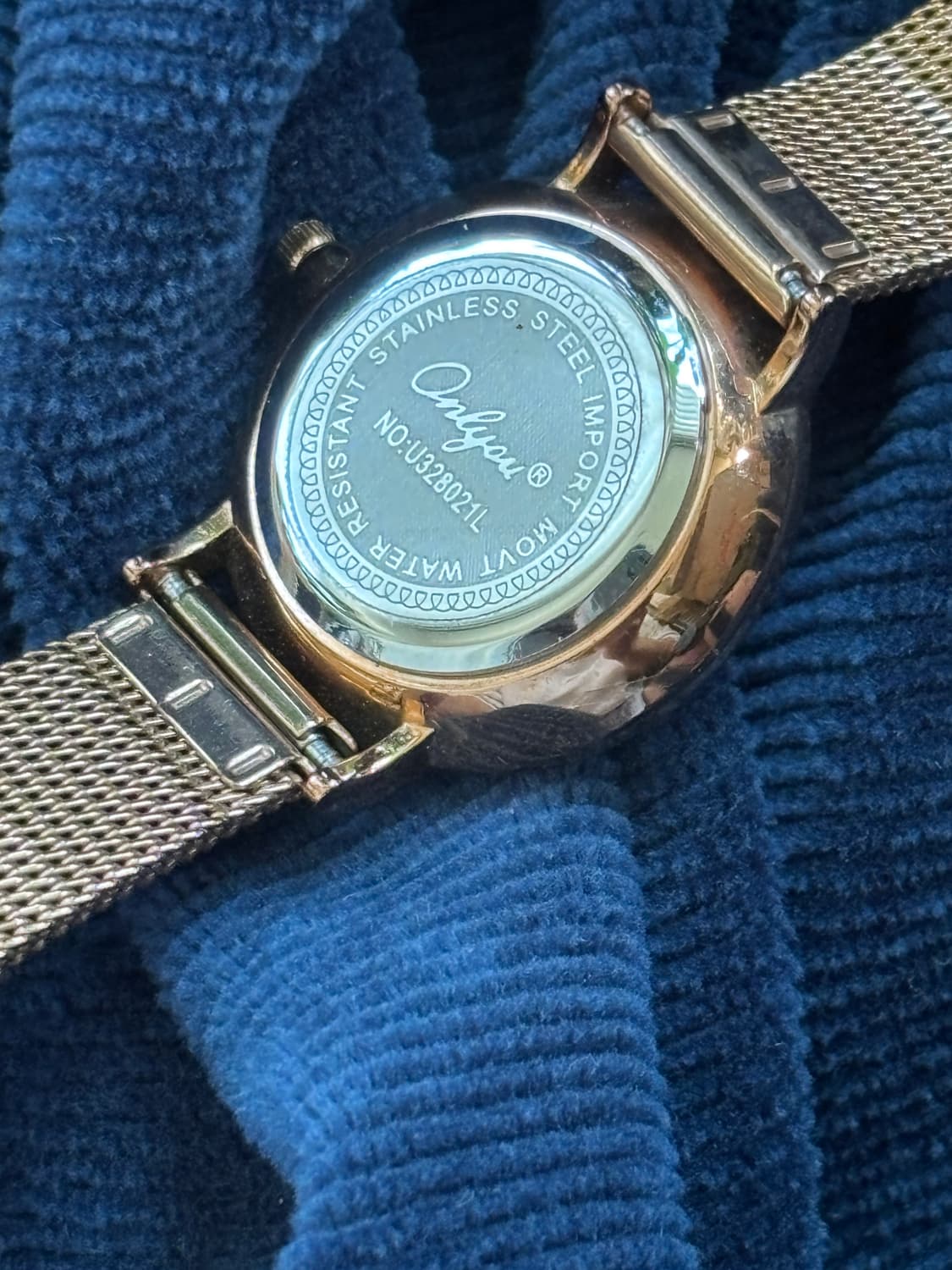 vintage onlyyou metal strap watch  상품이미지10