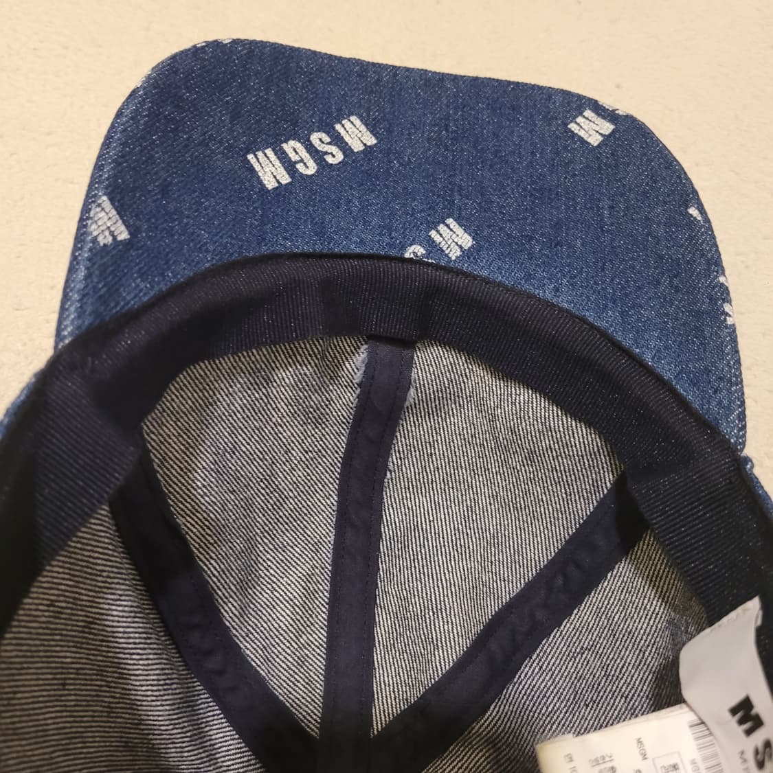 MSGM 데님 로고 볼캡 F 상품이미지6